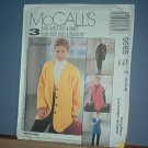 Sewing Pattern McCall's  9565  Lined jacket or vest plus pullon pants size 14, 16 & 18