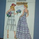 Sewing Pattern:  Vogue 9744 Pretty Summer Dress Size 10