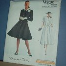 Sewing Pattern:  Vogue 2016 Dress, Oscar de la Renta Size 12 14 16