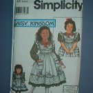 Simplicity Sewing  Pattern Child 5439 Pretty Dress Plus Doll Dress (18 inches) Size 3-6
