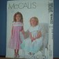 Sewing  Pattern McCall's M4430 Girl's Dress Very Sweet Size 3-6