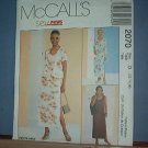 Sewing Pattern McCall's 2070 Lined dress and jacket,