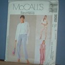 Sewing Pattern McCall's 3092 Unlined jacket (two lengths) vest and pull on pants Size 14-18