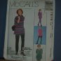 Sewing Pattern McCall's 7876 Pants, Top, Shorts,  Skirts - Stretch Knits Only Size 16-18