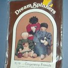 Sewing Pattern Dream Spinners 119 Gingersnape Friends 30" with clothes