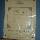 Sewing Pattern The Stitch Connection Bear Family Album QQSC-12 with fabric included.