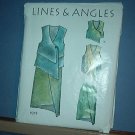 Sewing Pattern Lines & Angels 319, vest in two parts plus skirt, Sizes 4 - 26