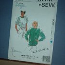 Sewing Pattern, Kwik Sew Size SX to XL Two T-shorts.