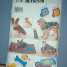 Sewing Pattern Butterick 4226 Dog coats, baskets, joys, Christmas Sox, More - One Size