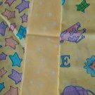 Sewing Fabric - Quilting Pieces  - 3 eacj - child's yellow pattern
