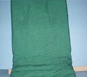 Sewing Fabric Cotton Small dots on very dark green No. 260