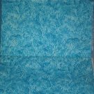 Sewing Fabric Cotton Light Blue print 1-1/3 yards 44" wide No. 267