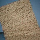 Sewing Fabric Cotton No. 270 Beige with roses, small print sweet