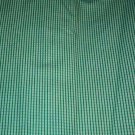 Sewing Fabric No. 286 Cotton Decorator Fabric Green checked