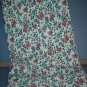 Sewing Fabric Cotton No 303 Pretty roses on white background