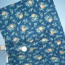 Sewing Fabric Cotton No 325 Navy with small flowers