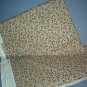 Sewing Fabric Cotton No 328 Strands of hearts on taupe background