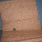 Sewing Fabric Cotton No 334 Tiny rosebuds on taupe