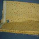 Sewing Fabric Cotton No 341 small dots on yellow background