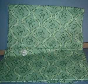 Sewing Fabric Cotton No 342 Green Print