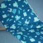 Sewing Fabric Cotton No 349 Navy blue with kids clothes ... cute