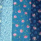 Sewing Fabric Cotton No 374 - 5 each - l yard quilting lengths