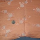 Sewing Fabric  No 352  - Lovely coral 2 sided synthetic - Beautiful!