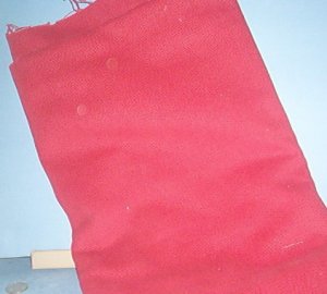 Sewing Fabric  No 356 - True Red synthetic