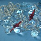 Christmas decoration - Beautiful class ornaments - 11 each, 2 inches long