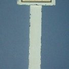 Christmas gifts - stake for  chive plants - 12 X 3 X 3.5 inches - lovely