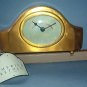 Christmas gift - Clock Hotel Astoria - 8 X 3 inches - Burnished Brass - Lovely