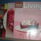 Magazine - Martha Stewart Living - Nos. 56.66,76.87 & 99 - 1998-2002 Valentines