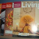Magazine - Martha Stewart Living - Thanksgiving - Nos 44, 54, 64 and 96 - 1996,97,98 & 2001