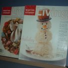 Magazine - Martha Stewart Living - Christmas - 85 & 109, December 2000 and 2002