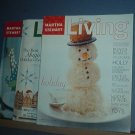 Magazine - Martha Stewart Living - Christmas - 55, 85 and 169. December 1998, 2000, 2007