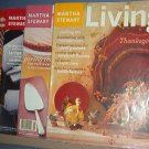 Magazine - Martha Stewart Living - Thanksgiving - Nos 108, 120, 64, 44 November 1996.98.2002,03
