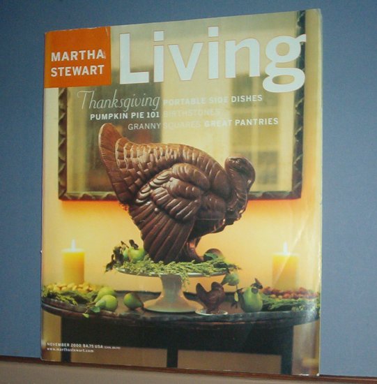 Magazine - Martha Stewart Living - Thanksgiving - No. 84 November 2000