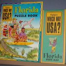Highlights - which Way USA? - Florida Puzzle Book and Map - Excellent