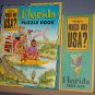 Highlights - which Way USA? - Florida Puzzle Book and Map - Excellent
