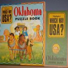 Highlights - Which Way USA? - Oklahoma Puzzle Book and Map - Excellent