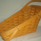 Basket - Longaberger - Slanted Fruit & Vegetable - 12 X6X3 X9" -  Excellent