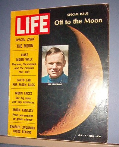 Magazine - Life - Off to the Moon - July 4, 1969, Excellent Shape