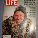 Magazine - Life - Khrushchev Remebers WWII  - December 4, 1970 Excellent Shape