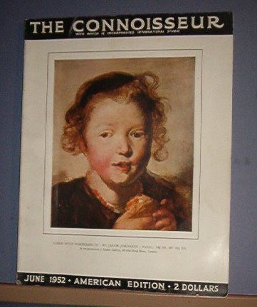 Magazine - The Connnoisseur - June 1952 - Excellent shape