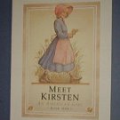 Book - Kids -Meet Kitsten - An American Girl - Book One - PB Nice