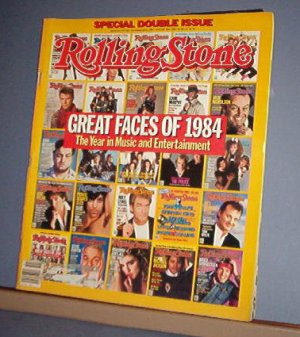 Magazine - The Rolling Stone - #437 and 438 Double Issue Great Faces of 1984