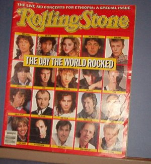 Magazine - The Rolling Stone  #454 The Day the World Rocked