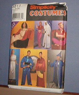 Sewing Pattern 8311 Simplicity Costumes kimono & pants easy and fun Size 34 - 44