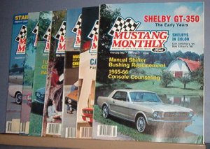 Magazine -Mustang Monthly  - February through May, June and November & December,1982