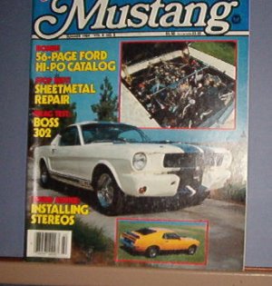 Magazine - Mustang - Hot Rod Magazine - Summer 1984